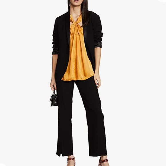 LABEL RITU KUMAR silk halter neck top - Picture 4 of 4